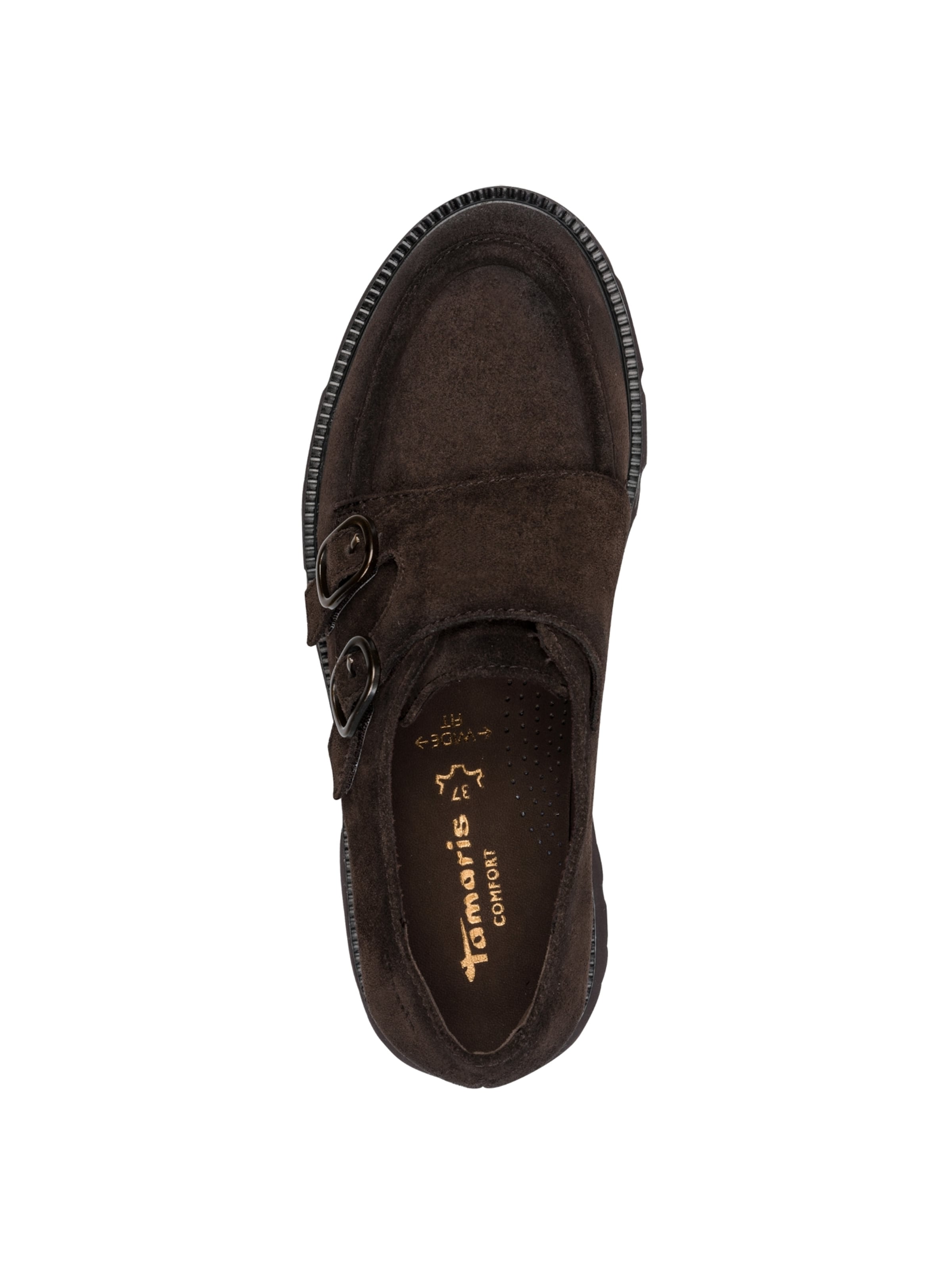 Chaussure à lacets Tamaris en marron