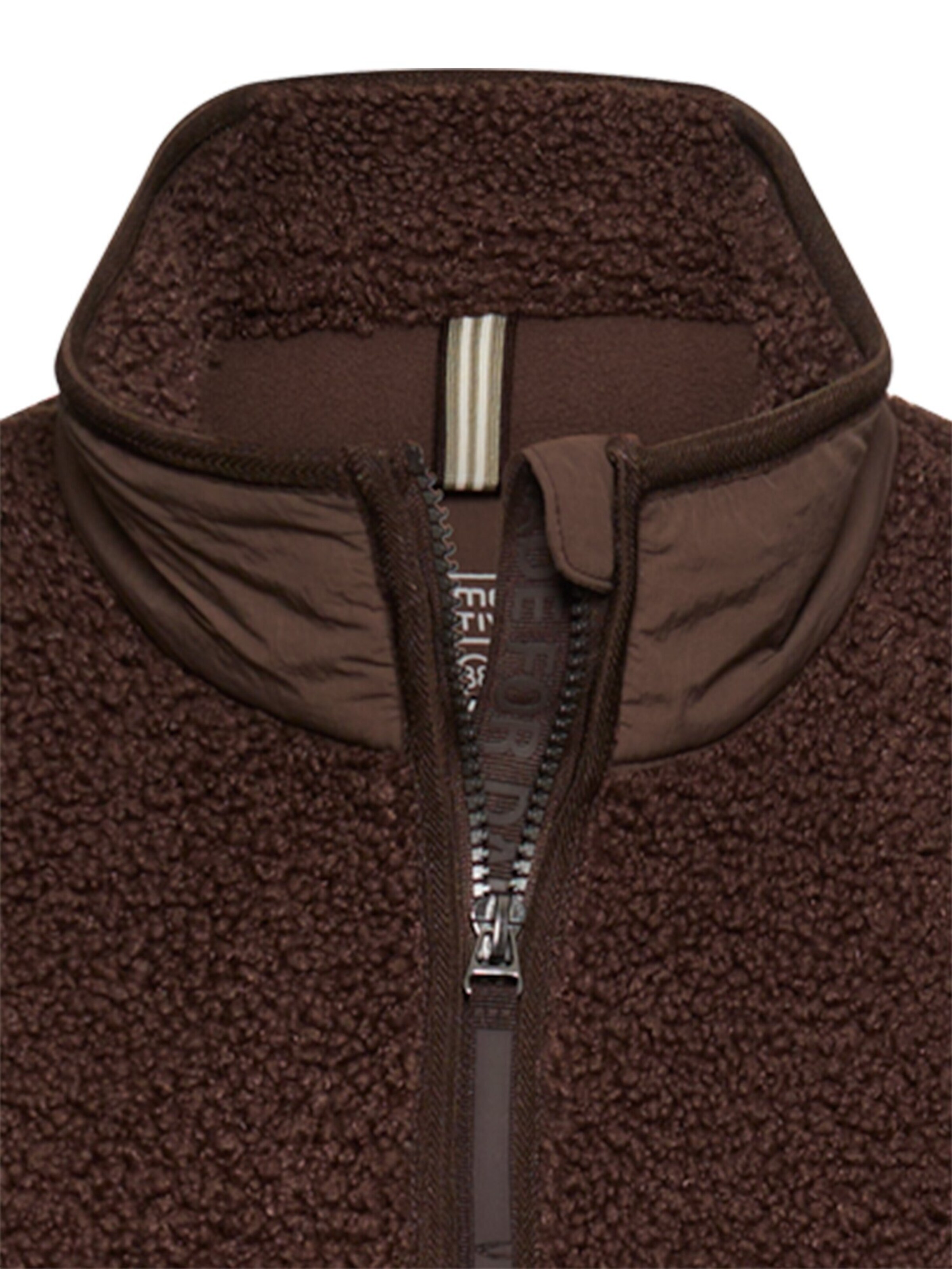 CAMEL ACTIVE Teddy Jacke mit Innentasche in Braun