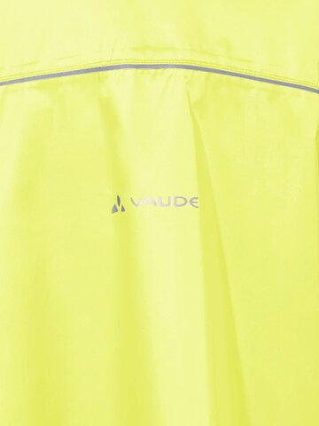 VAUDE Weatherproof jacket 'Grody II' in Yellow