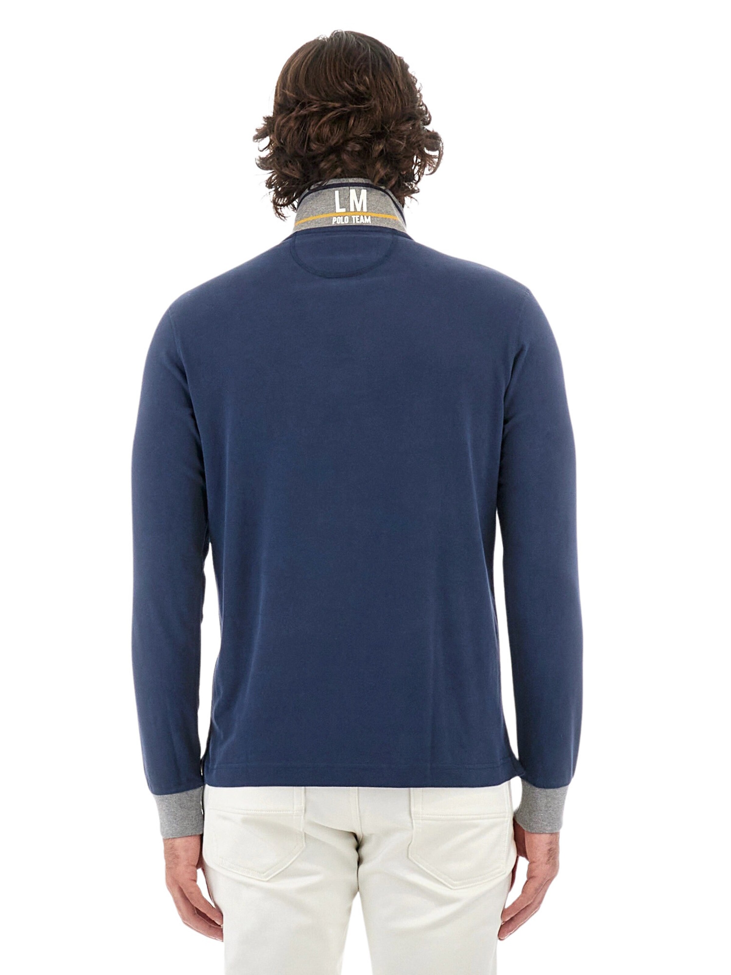 La Martina Bluser & t-shirts 'Wolfe' i blå