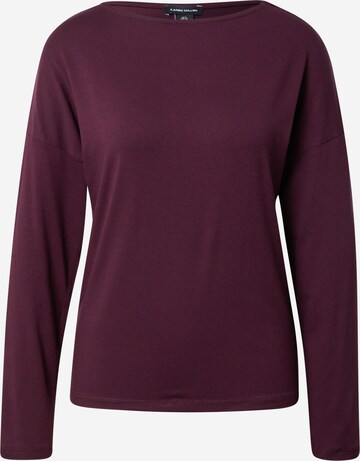Karen Millen - Camiseta en lila: frente