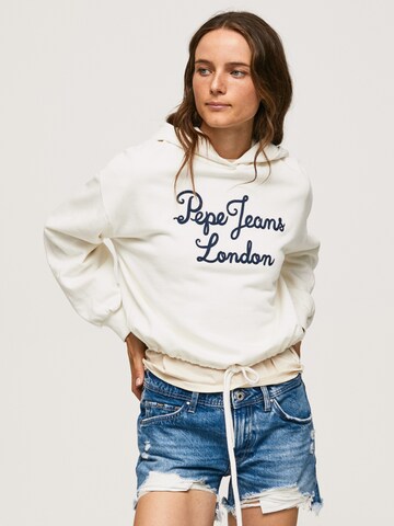 Pepe Jeans Pullover 'MICA' in Weiß: predná strana