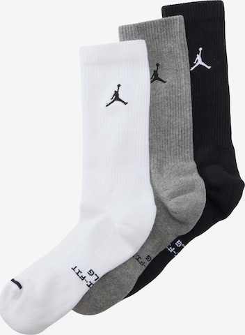Chaussettes Jordan en gris : devant