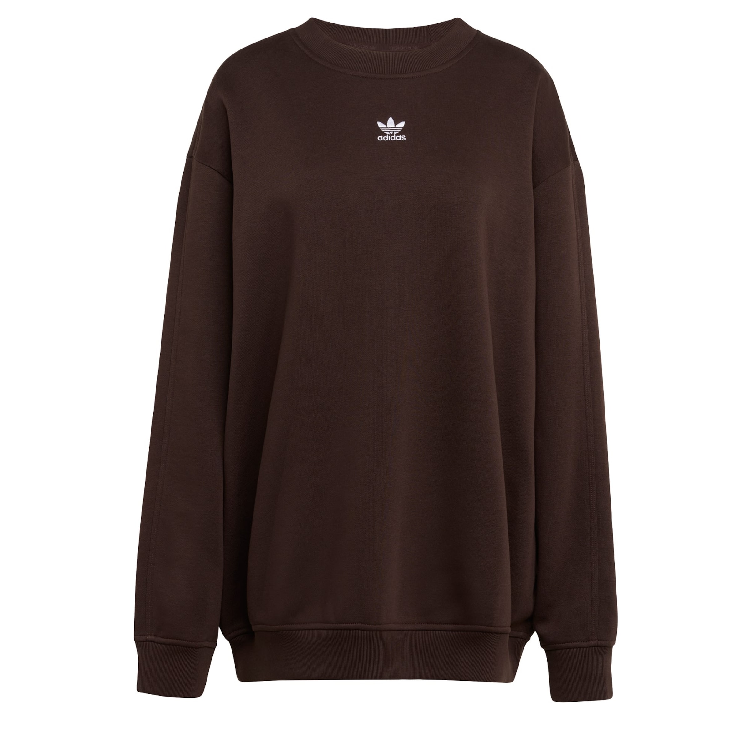 ADIDAS ORIGINALS Sweatshirt in Bruin: voorkant