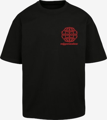 Maglietta 'Global Flame' di MJ Gonzales in nero: frontale