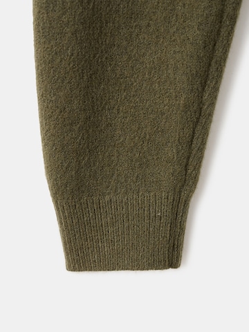 MANGO Knit cardigan 'FELIPE' in Green