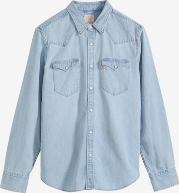 LEVI'S ® Koszula 'LEVI'S BARSTOW WESTERN CAMICIA' w kolorze niebieski: przód