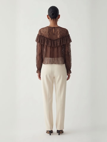 Opal Studio Top ' Opal Leo ' – hnědá: zadní strana