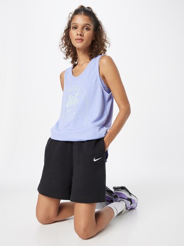 NIKE Sportovní top – fialová