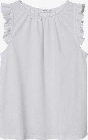 MANGO Top 'SELMA' in White: front