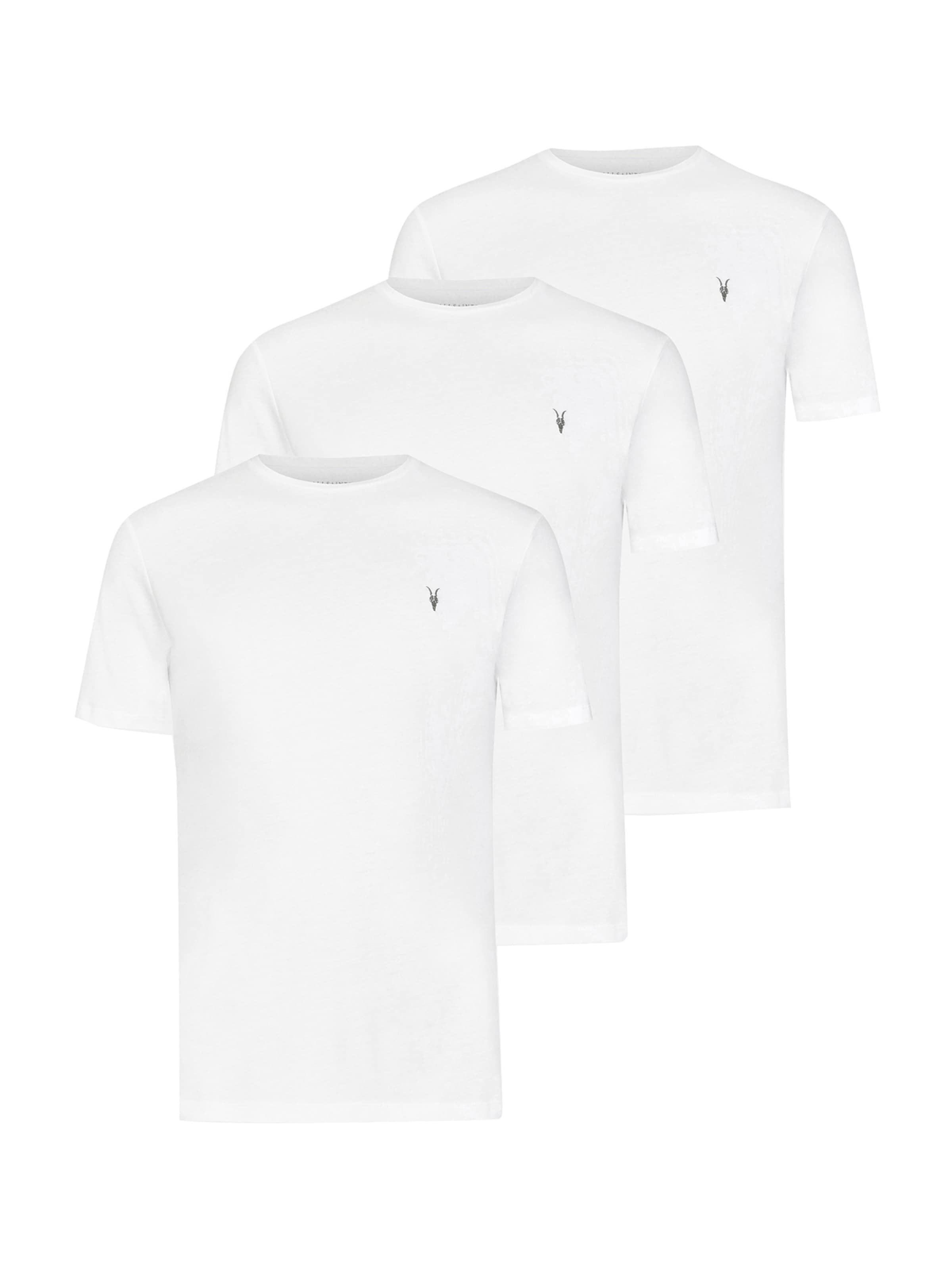 balta AllSaints Marškinėliai 'Brace': priekis