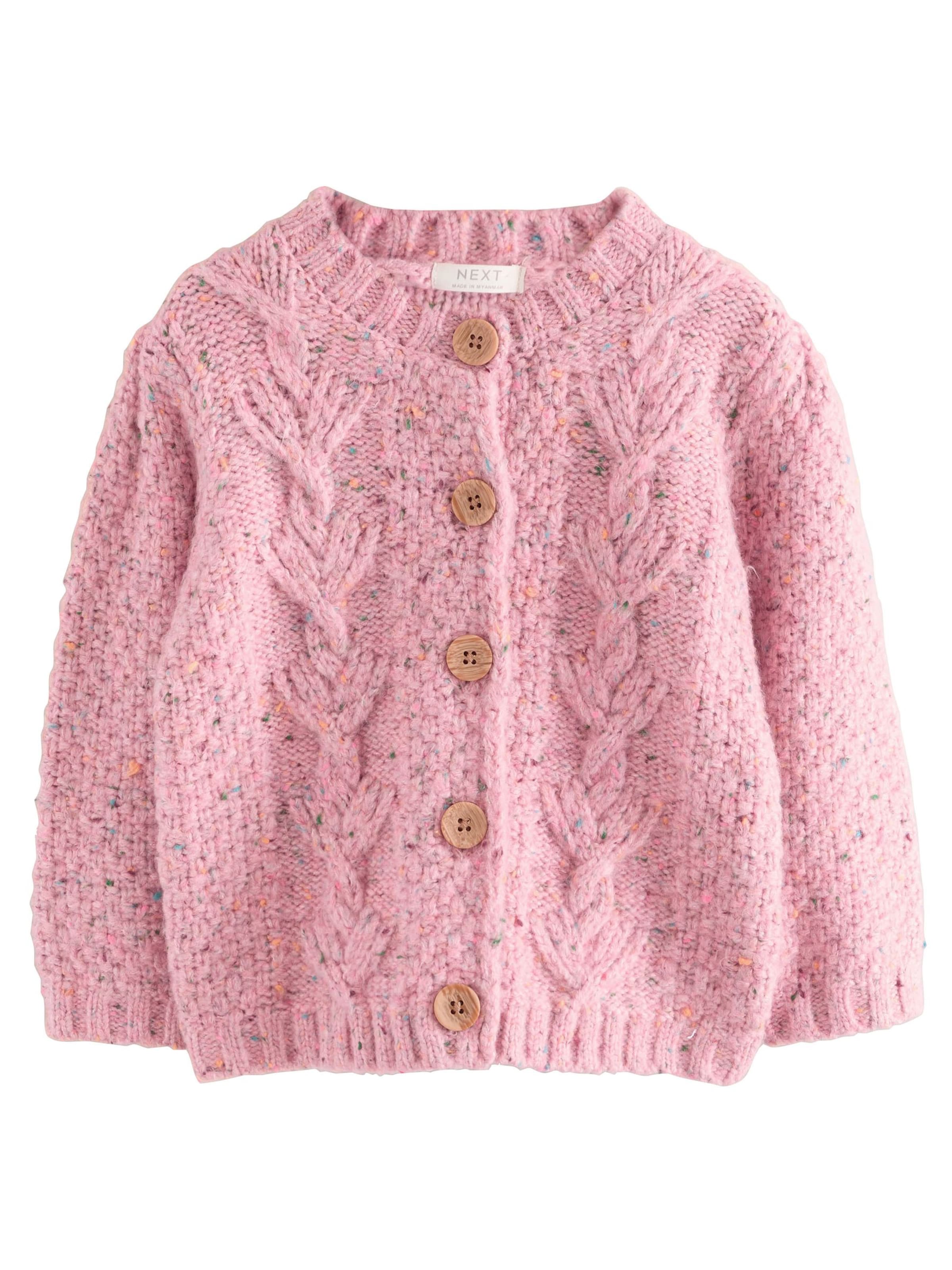 Next Kardigan – pink: přední strana