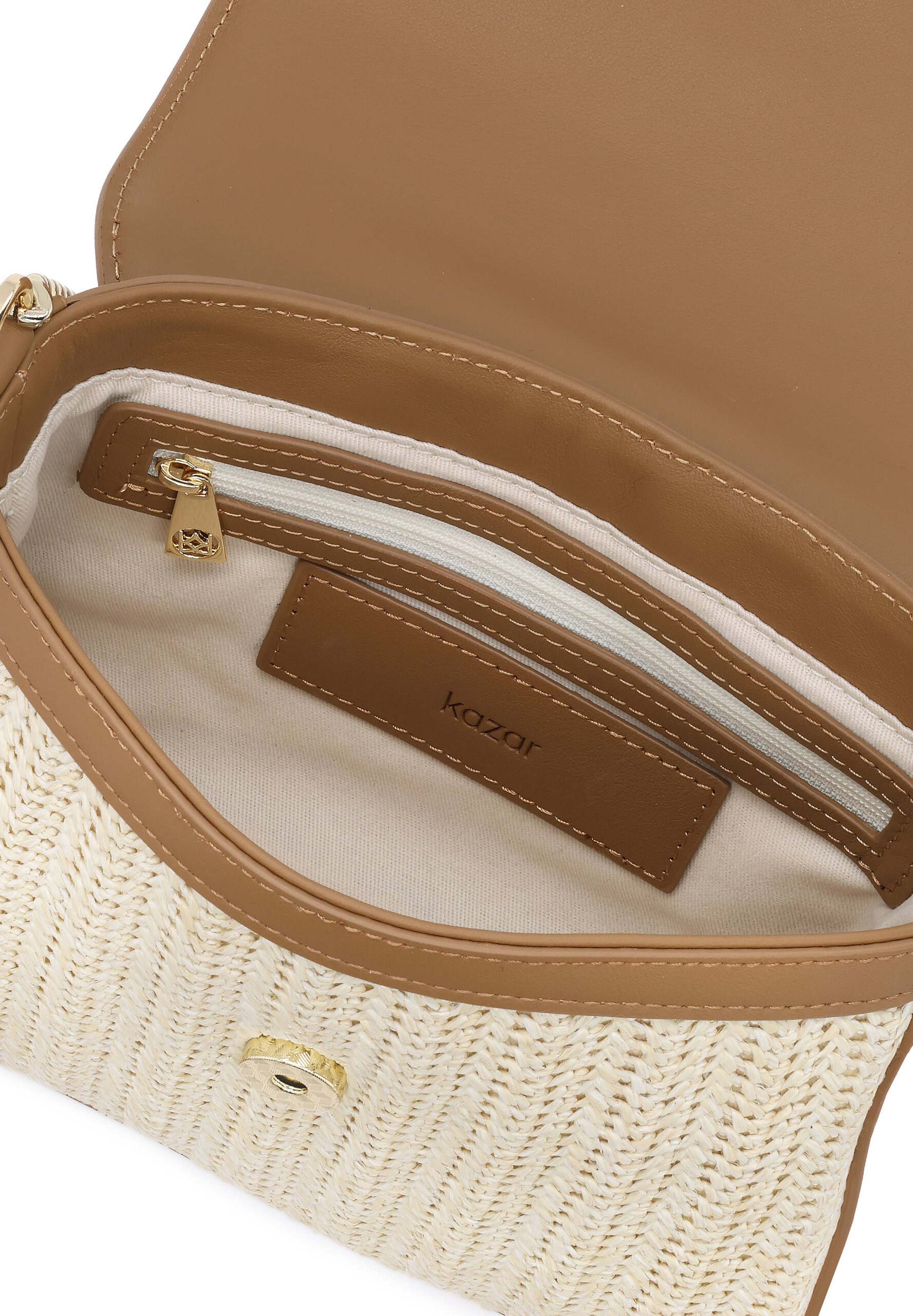 Kazar Torba na ramię w kolorze beżowy