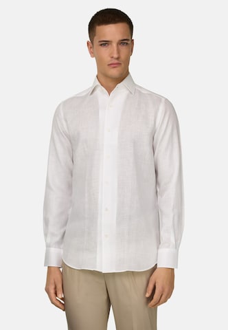Boggi Milano Shirt in Wit: voorkant