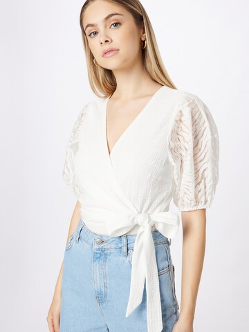 Freebird Blouse 'Miley' in Wit: voorkant