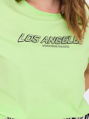 ONLY Carmakoma Shirt 'CARARNA' in Green