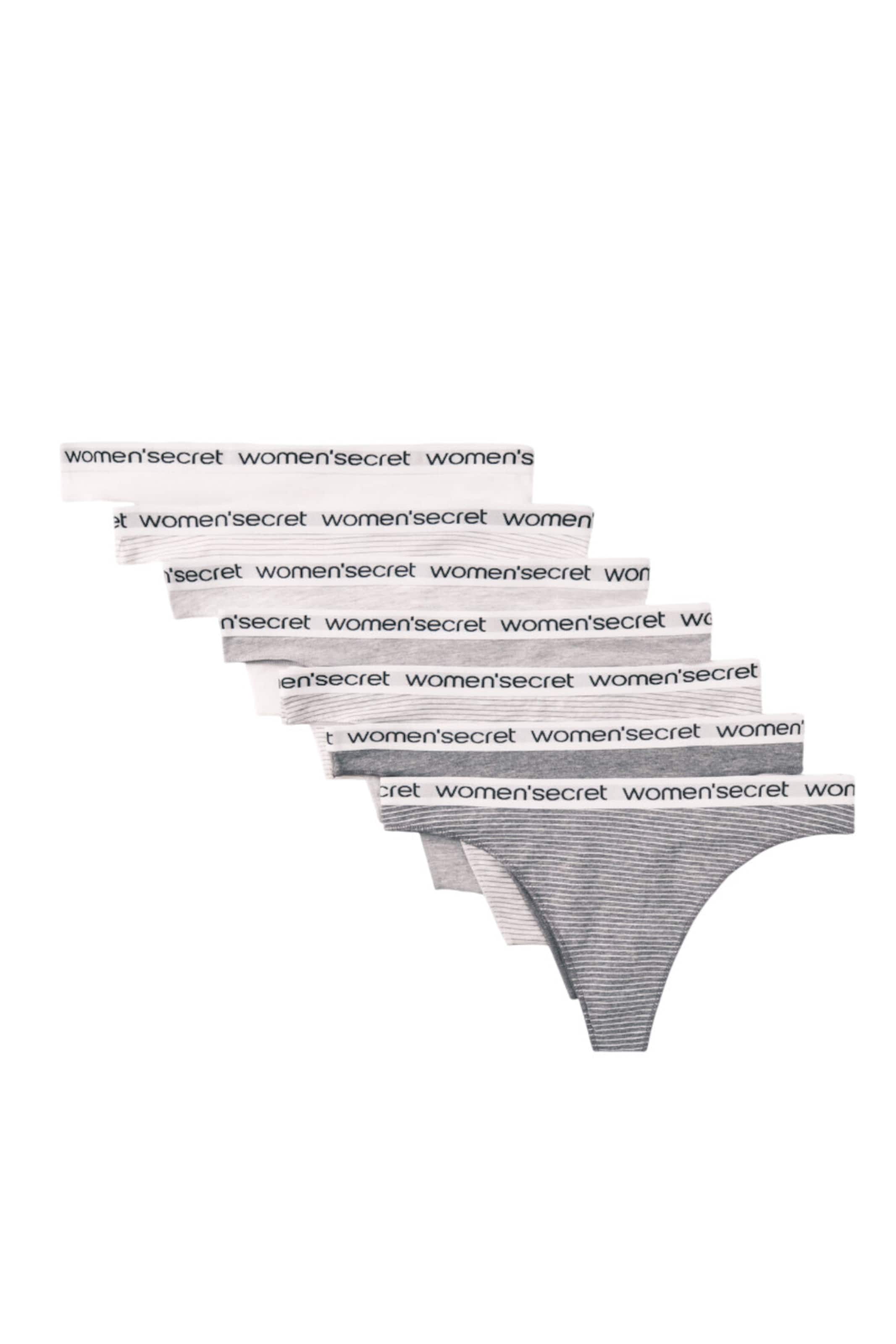 Women' Secret String in Grijs: voorkant