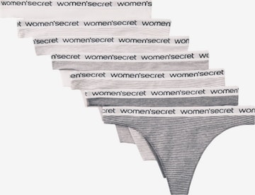 Women' Secret Stringit värissä harmaa: etupuoli
