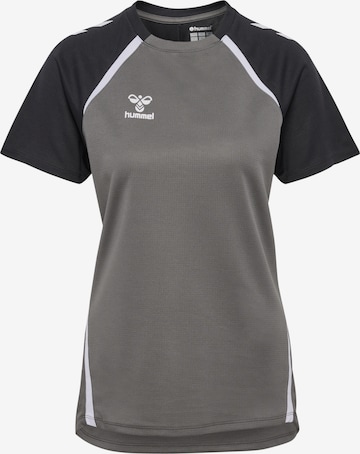 Hummel Performance Shirt 'Lead 2.0' in Grey: front