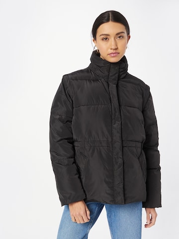 SECOND FEMALE Winter Jacket 'Buff' in Black: front