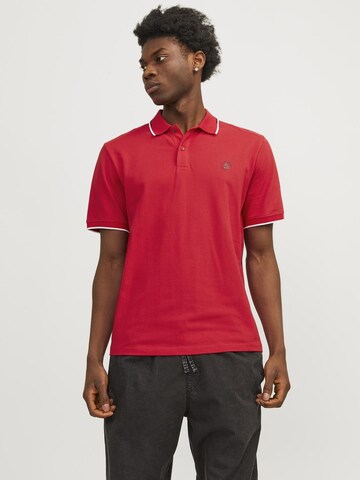 JACK & JONES Shirt 'HASS' in Red: front