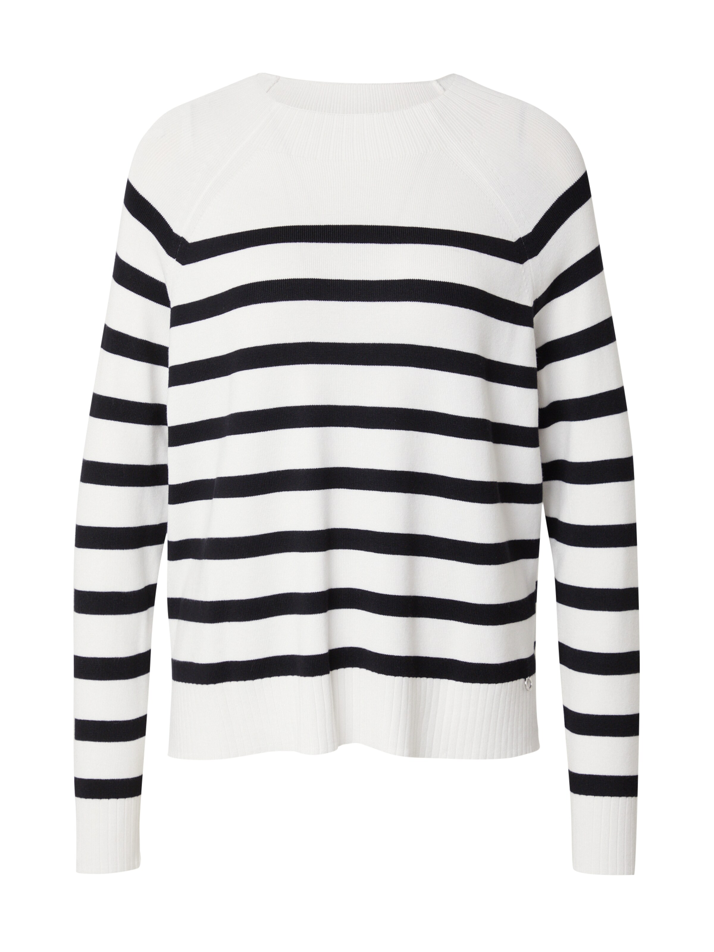 COMMA Pullover in Weiß: Vorderseite