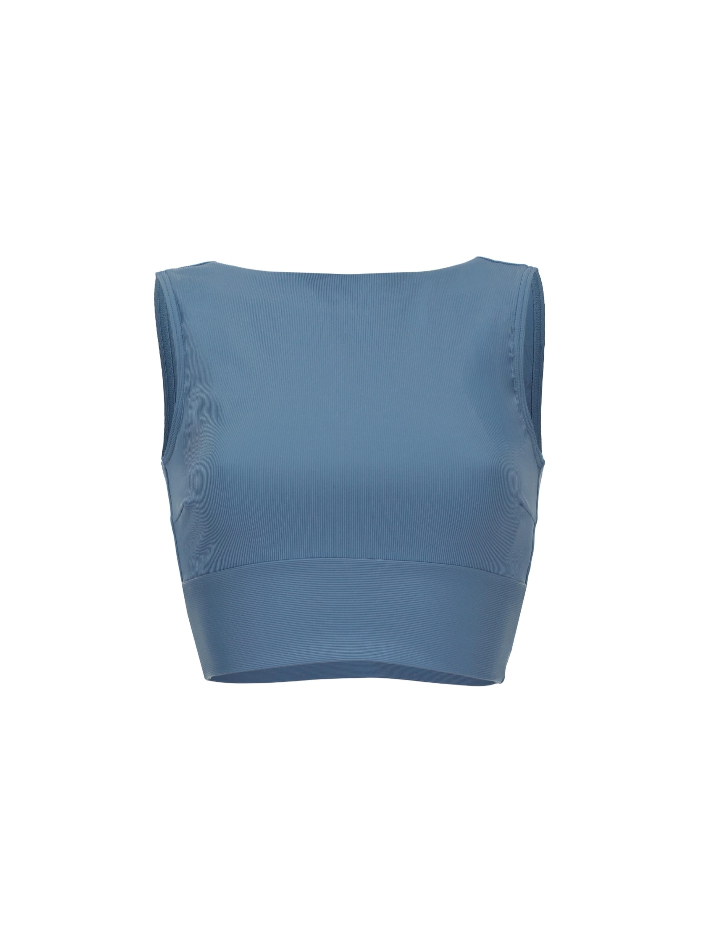 VIVID Высокое горло Верх бикини 'Mix&Match' в Синий: спереди