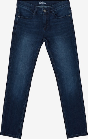 s.Oliver Slimfit Jeans 'Seattle' i blå: forside