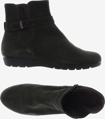 Wonders Dress Boots in 42 in Green: front