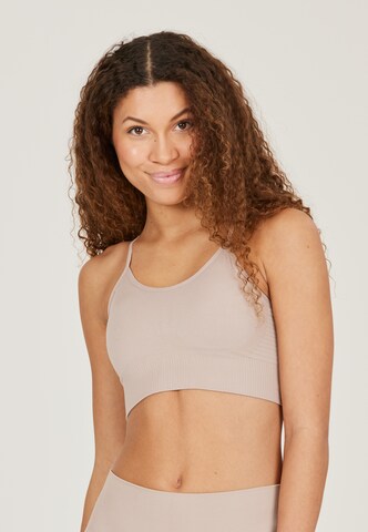 Athlecia Regular Sports Bra 'Foan' in Pink: front