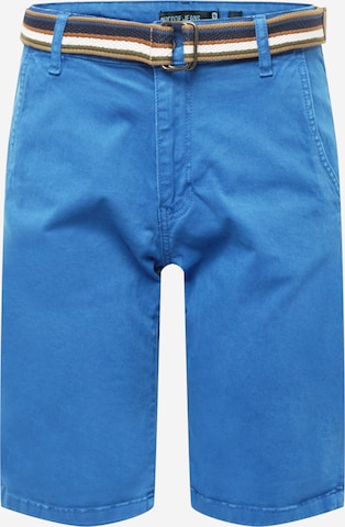 INDICODE JEANS Chino 'Royce' in Blauw: voorkant