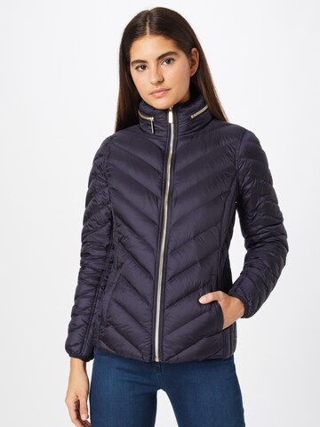 MICHAEL Michael Kors Overgangsjakke 'Short packable Puffer' i blå: forside