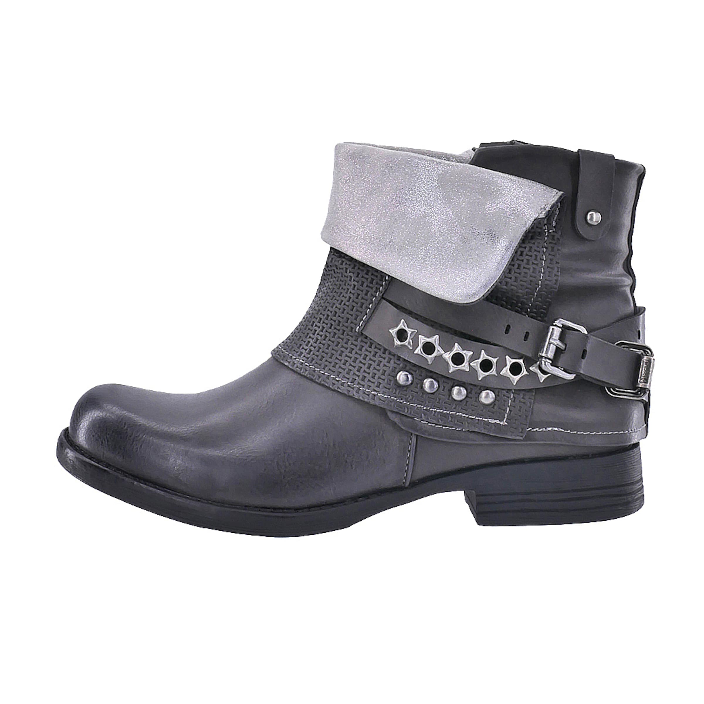 Boots ' Biker Boots ' Elara en gris