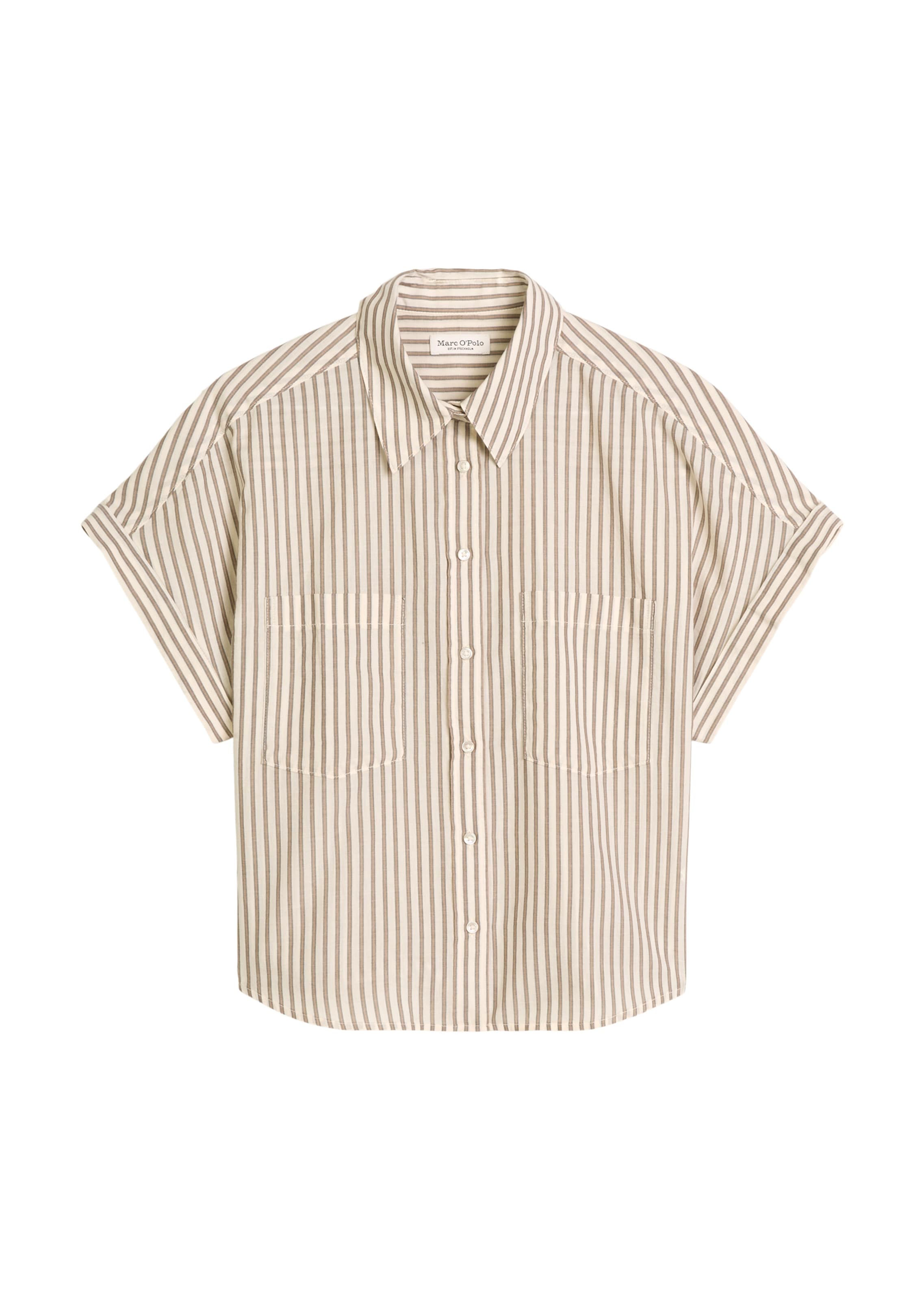 Marc O'Polo Blouse in Beige: front