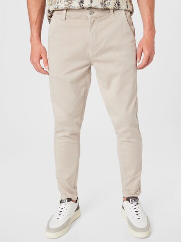 Mavi Slimfit Hose 'Jason' in Beige: predná strana