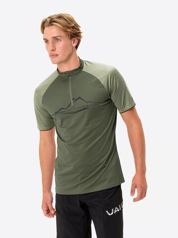 VAUDE Functioneel shirt 'Altissimo' in Groen: voorkant