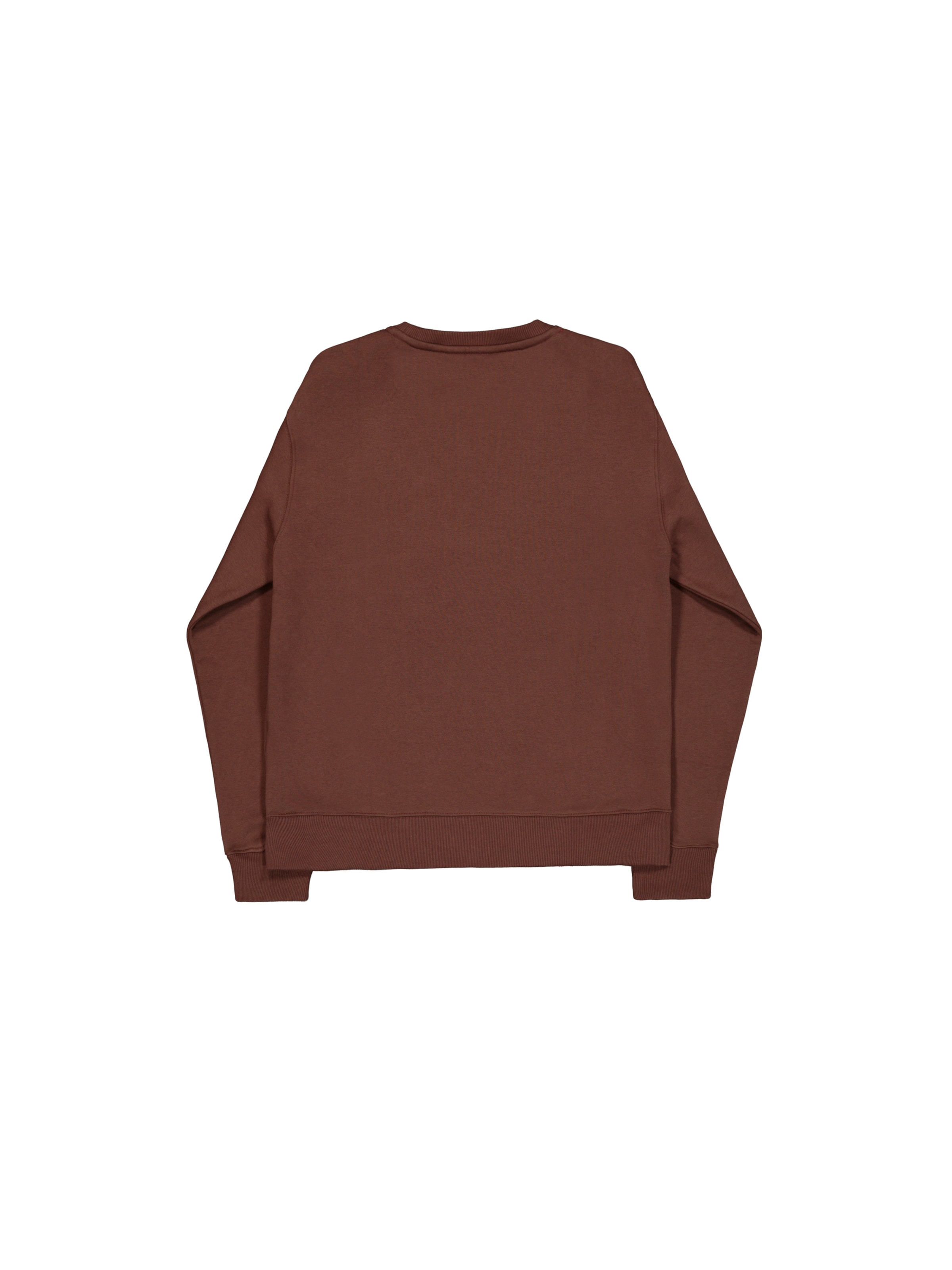 ALPHA INDUSTRIES Sweatshirt in Braun: Rückseite