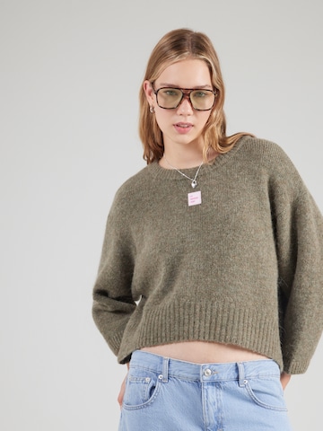 žalia AMERICAN VINTAGE Megztinis 'EAST': priekis