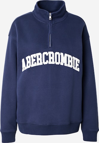 Abercrombie & Fitch Bluzka sportowa w kolorze niebieski: przód