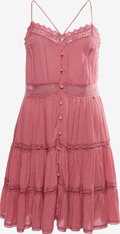 Superdry Jurk 'ALANA CAMI DRESS' in Roze: voorkant