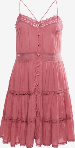 Robe 'ALANA CAMI DRESS' Superdry en rose : devant