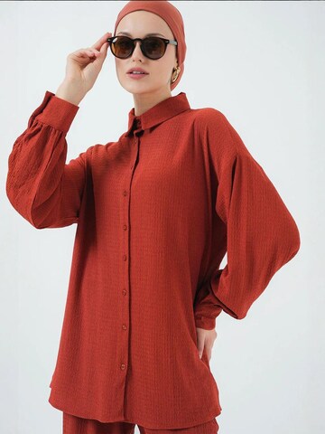 Bigdart - Calças de fato em vermelho