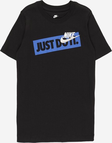 Nike Sportswear Shirt in Black: front