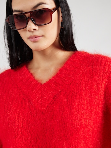TWNS THE LABEL Sweater 'Engelwood' in Red