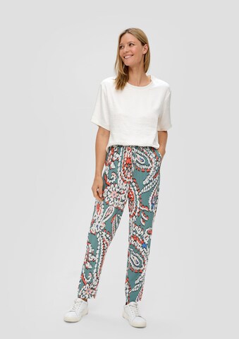 Regular Pantalon s.Oliver en vert