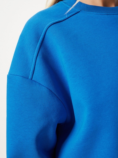 Happiness İstanbul Sweatshirt i blå, Produktvy