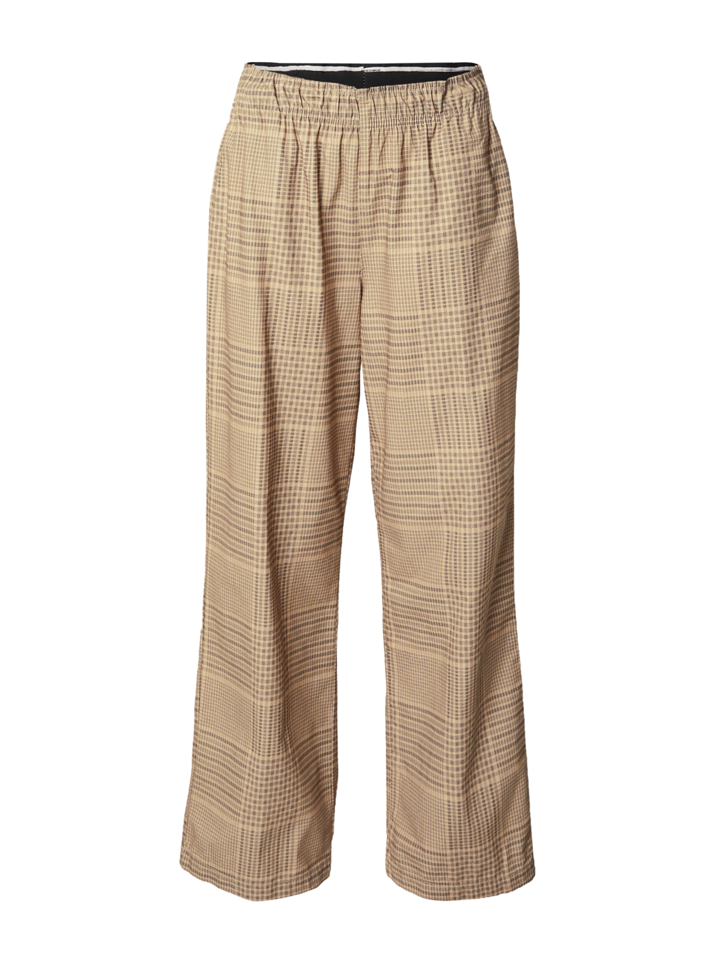 TOPSHOP tavaline Püksid, värv beež: eest vaates