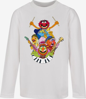 ABSOLUTE CULT Shirt 'Muppets - Dr. Teeth and The Electric Mayhem' in White: front