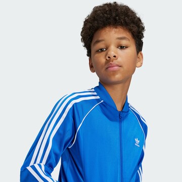 ADIDAS ORIGINALS Bluza rozpinana 'Adicolor' w kolorze niebieski