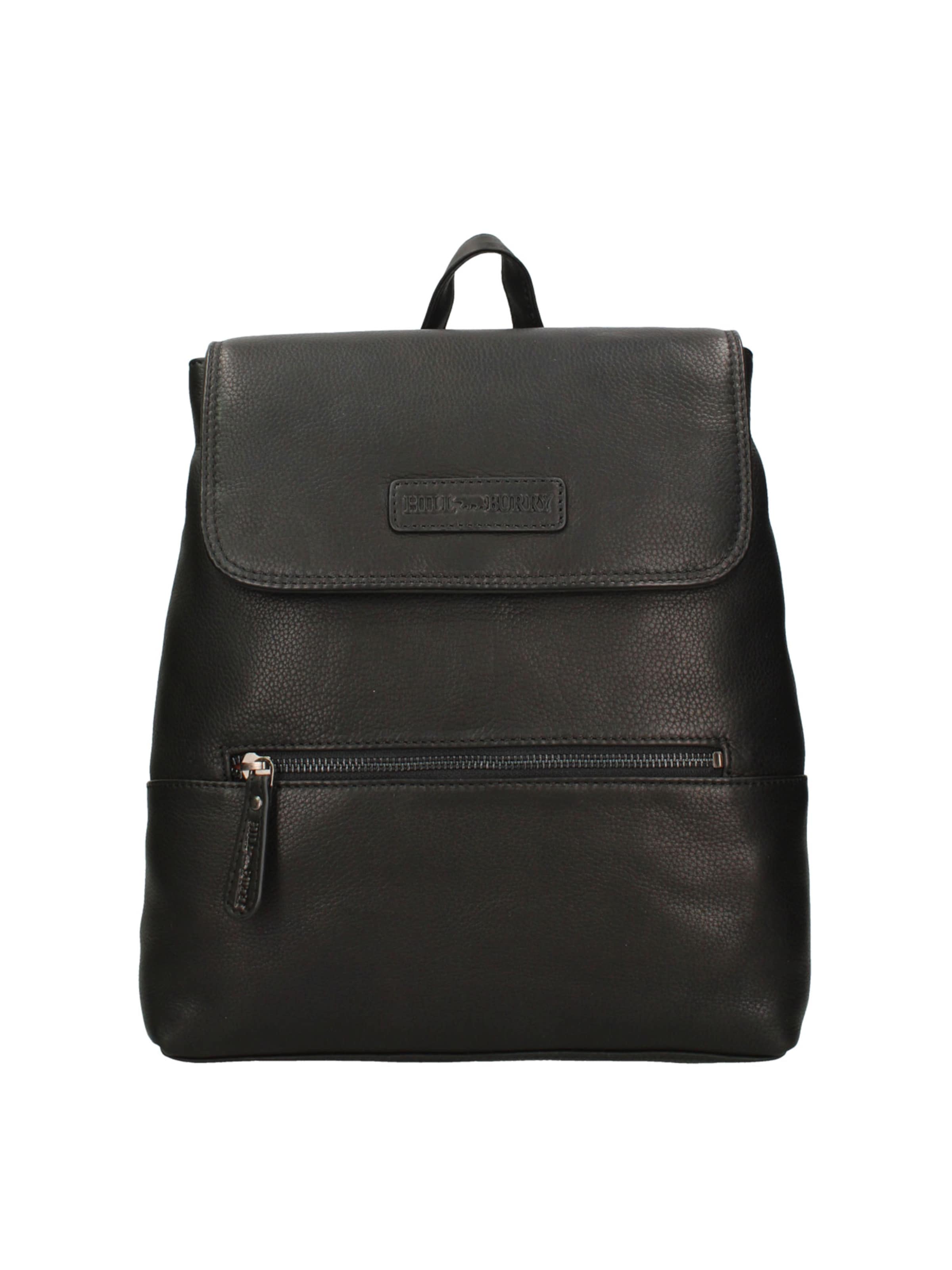 Zaino di HILL BURRY in nero: frontale
